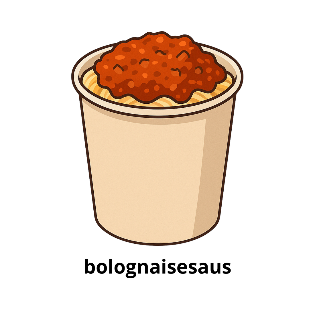 Pastabeker bolognaisesaus